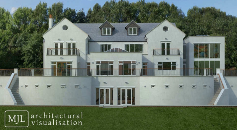 Residential Extension - Front Elevation